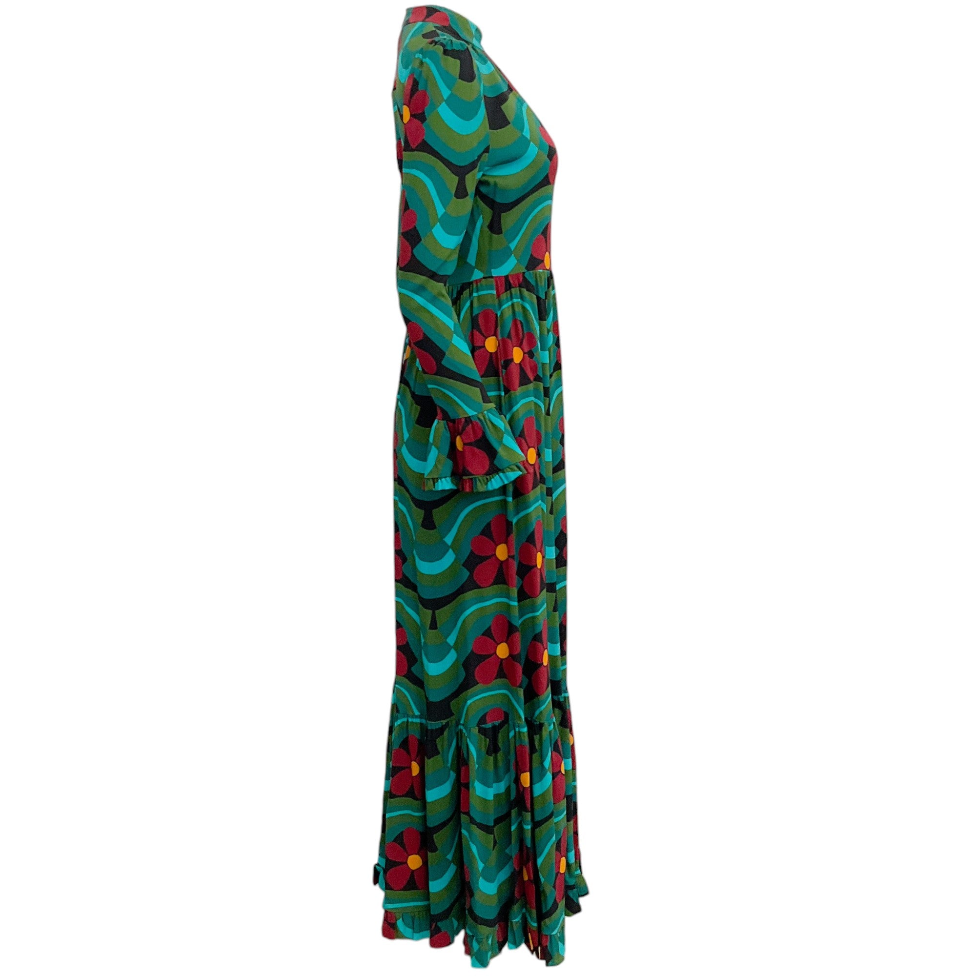 La DoubleJ Sable Ashbury Visconti Maxi Dress