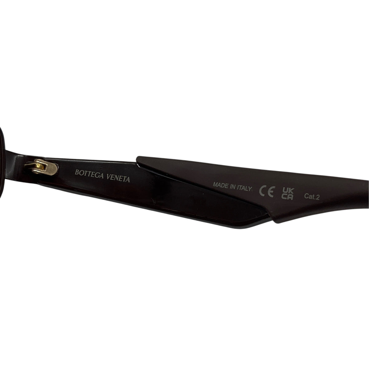 Bottega Veneta Men's Brown Tinted Metal Frame Sunglasses