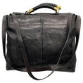 Load image into Gallery viewer, Chloe Black Leather Saskia Two Way Bag
