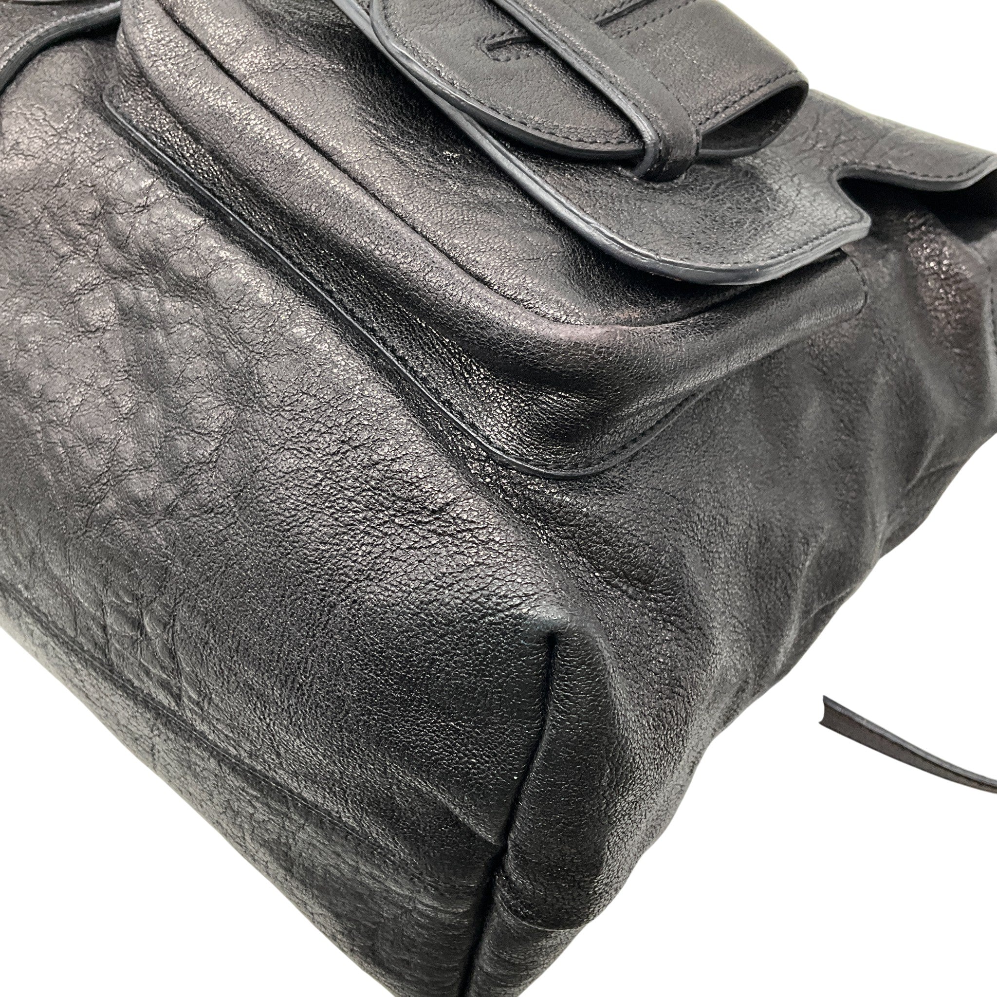 Chloe Black Leather Saskia Two Way Bag