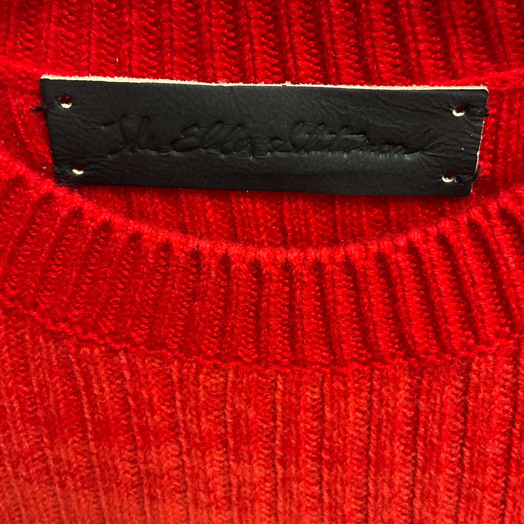 The Elder Statesman Rainbow Multicolor Multi Striped Cashmere Knit Crewneck Pullover Sweater
