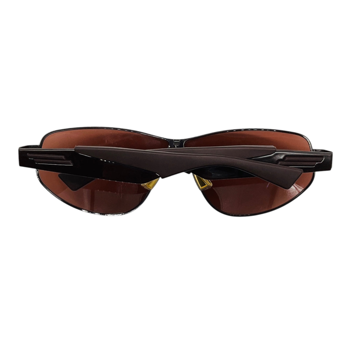 Bottega Veneta Men's Brown Tinted Metal Frame Sunglasses