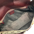 Load image into Gallery viewer, Gucci Burgundy Leather GG Monogram Gold Horsebit Chain Flap Shoulder Bag
