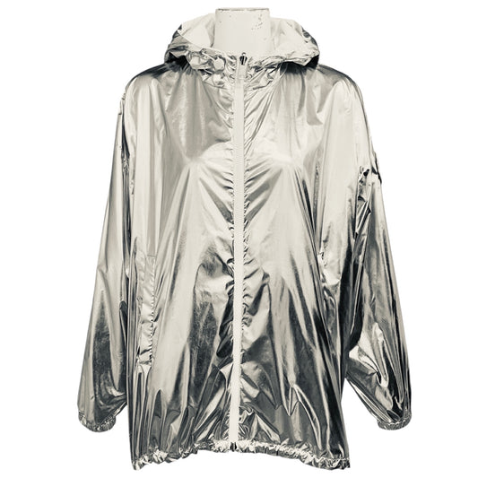 Moncler Silver / White Jubba Reversible Hooded Jacket