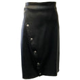 Load image into Gallery viewer, Rag & Bone Black Leather Baha Skirt

