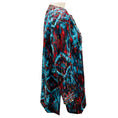 Load image into Gallery viewer, Oscar de la Renta Turquoise / Red Multi Embellished Open Front Jacket
