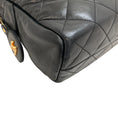 Load image into Gallery viewer, Chanel Vintage 1989-91 Black Quilted Leather Shoulder Bag
