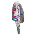 Load image into Gallery viewer, Isabel Marant Blue Multi Faxinalia Floral Printed Cropped Top

