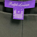 Load image into Gallery viewer, Ralph Lauren Collection Black Stretch Technical Fabric Riding Pants with Ankle Zippers
