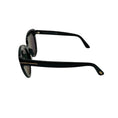 Load image into Gallery viewer, Tom Ford Black Izzi Polarized Cat Eye Sunglasses
