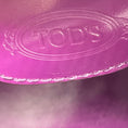 Load image into Gallery viewer, Tod's Purple Shiny Leather Double Top Handle Tote Handbag
