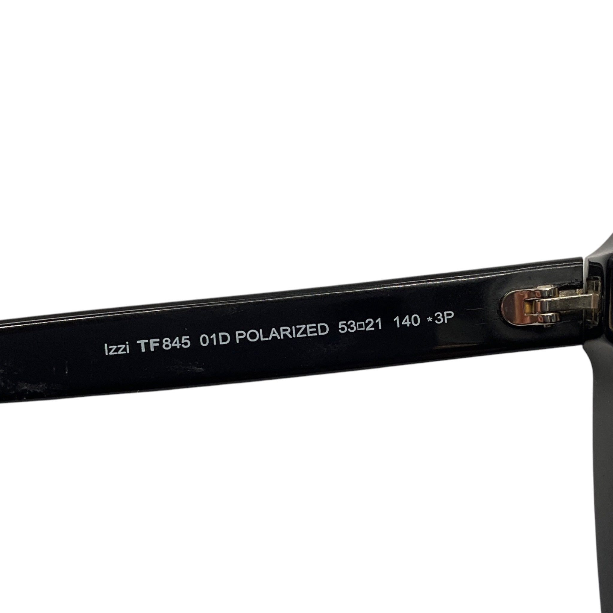 Tom Ford Black Izzi Polarized Cat Eye Sunglasses