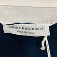 Load image into Gallery viewer, Amina Rubinacci British Blue Linen and Cotton Knit Trillo Top
