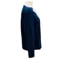 Load image into Gallery viewer, Amina Rubinacci British Blue Linen and Cotton Knit Trillo Top
