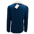 Load image into Gallery viewer, Amina Rubinacci British Blue Linen and Cotton Knit Trillo Top
