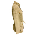 Load image into Gallery viewer, Ralph Lauren Collection Tan Suede Safari Jacket with Belt
