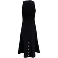 Load image into Gallery viewer, Balenciaga Black Sleeveless Dress with Grommets
