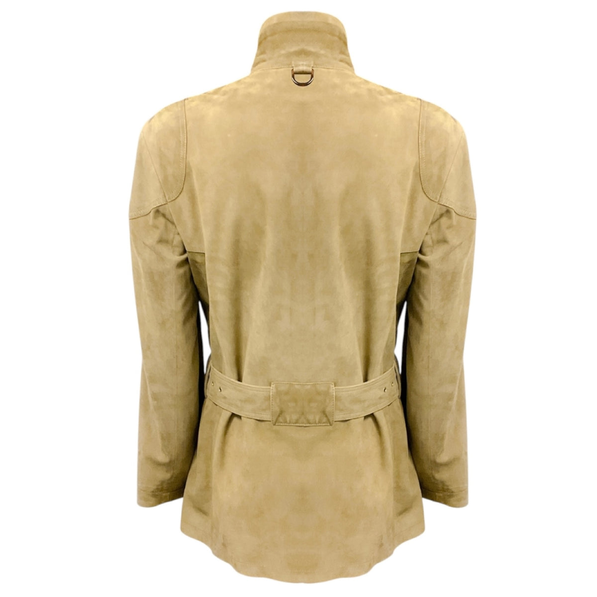 Ralph Lauren Collection Tan Suede Safari Jacket with Belt