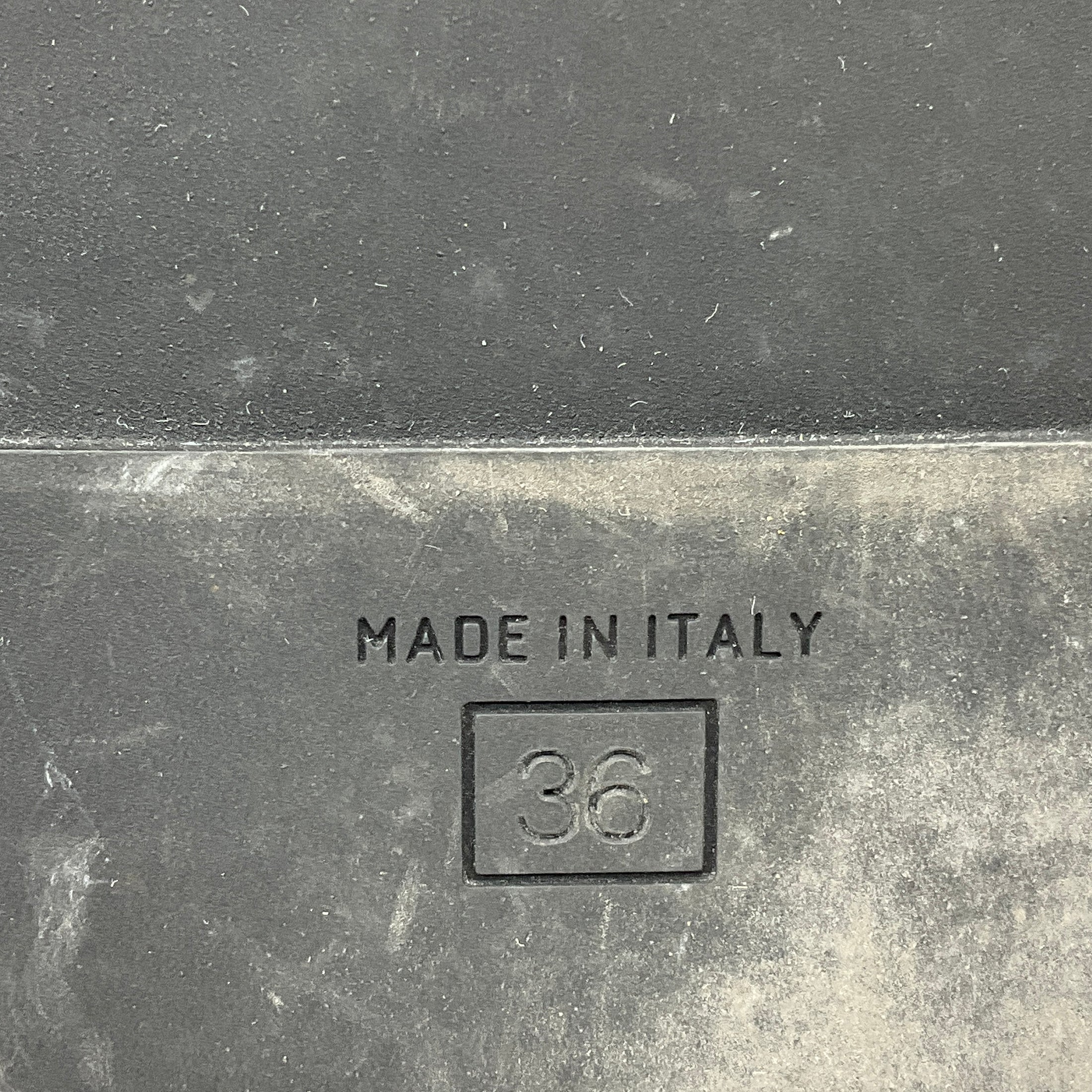 Fendi Beige Feel Leather Slide Sandals