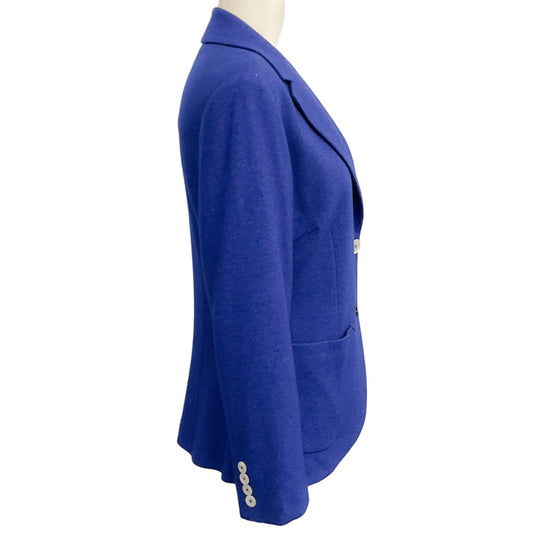Kiton Blue Cashmere / Silk Classic Blazer