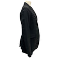 Load image into Gallery viewer, Co Black Classic One Button Long Blazer
