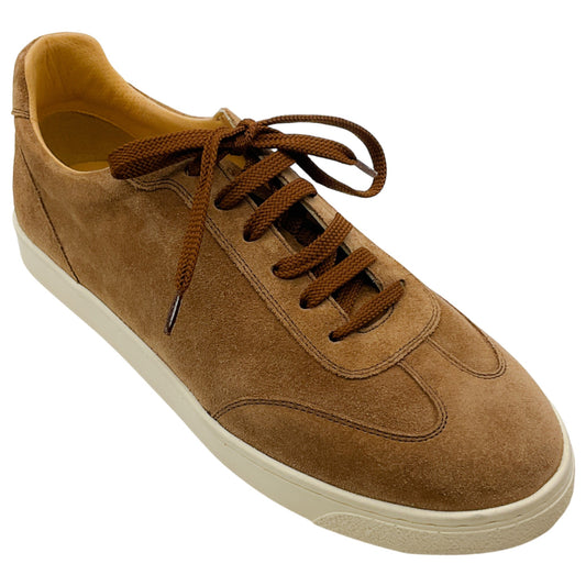 Brunello Cucinelli Men's Brown Suede Sneakers
