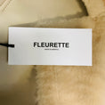 Load image into Gallery viewer, Fleurette Pearl Shearling Jacket with Belt
