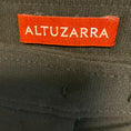 Load image into Gallery viewer, Altuzarra Black High Waisted Viscose and Nylon Stretch Tapered Equestrian Pants with Stirrups

