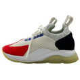 Load image into Gallery viewer, Versace White / Red Cross Chainer Sneakers
