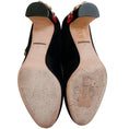 Load image into Gallery viewer, Dolce & Gabbana Black Suede Mary Jane Pumps with Crystal Embellishments
