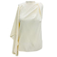 Load image into Gallery viewer, Proenza Schouler Ivory Matte Viscose Crepe Alyssa Top
