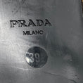 Load image into Gallery viewer, Prada Brown / Black Animal Print Pointed Toe Suede Flats with Bow Detail
