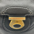 Load image into Gallery viewer, Tod's Black Pebbled Leather Shoulder Bag
