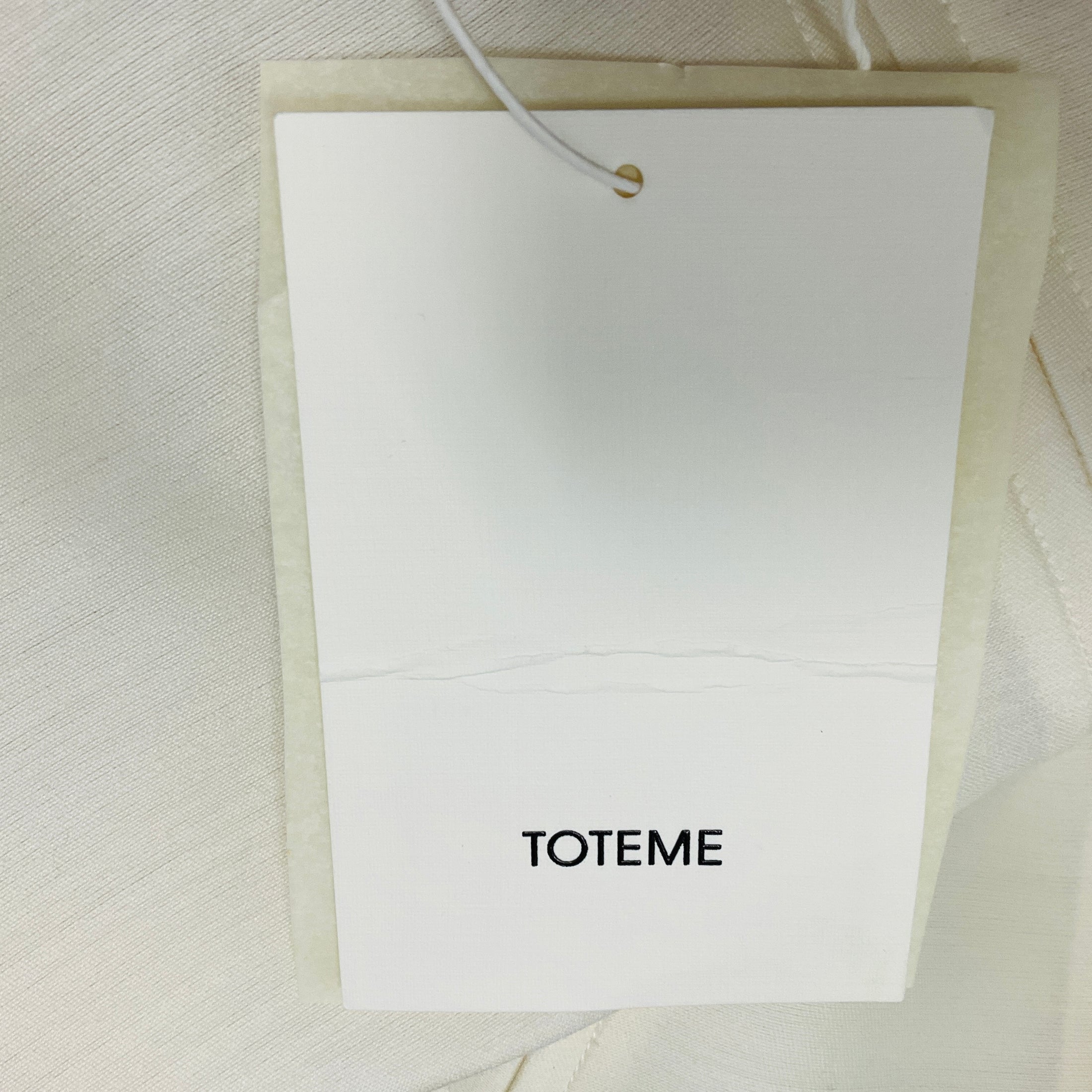 Toteme Macadamia Cap Sleeve Wool and Silk Top
