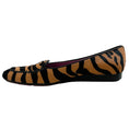 Load image into Gallery viewer, Salvatore Ferragamo Zebra Print Pony Hair Flats
