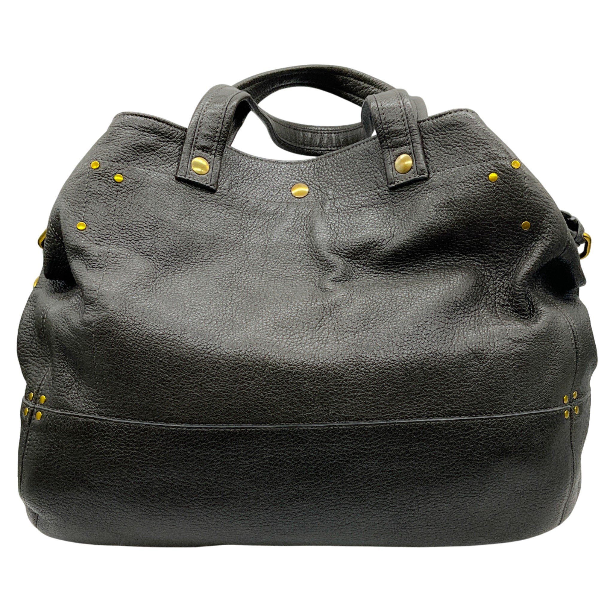 Jerome Dreyfuss Dark Taupe Large Billy Shoulder Bag