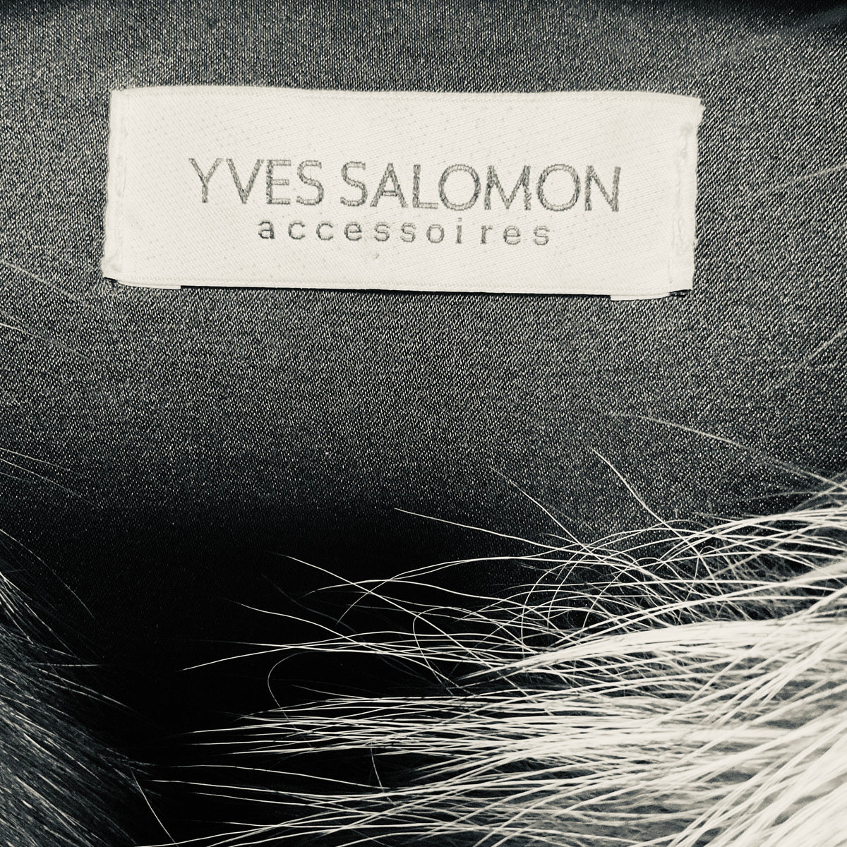Yves Salomon Silver Fox Fur and Lamb Suede Vest