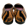 Load image into Gallery viewer, Salvatore Ferragamo Zebra Print Pony Hair Flats
