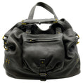 Load image into Gallery viewer, Jerome Dreyfuss Dark Taupe Large Billy Shoulder Bag
