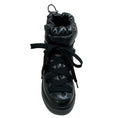 Load image into Gallery viewer, Moncler Black Lace Up Puffer Booties
