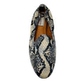 Load image into Gallery viewer, Lanvin Ivory / Black Snakeskin Flats
