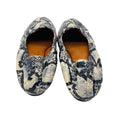 Load image into Gallery viewer, Lanvin Ivory / Black Snakeskin Flats
