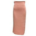 Load image into Gallery viewer, Stella McCartney Blush Pink Ribbed Knit Wool Midi Skirt
