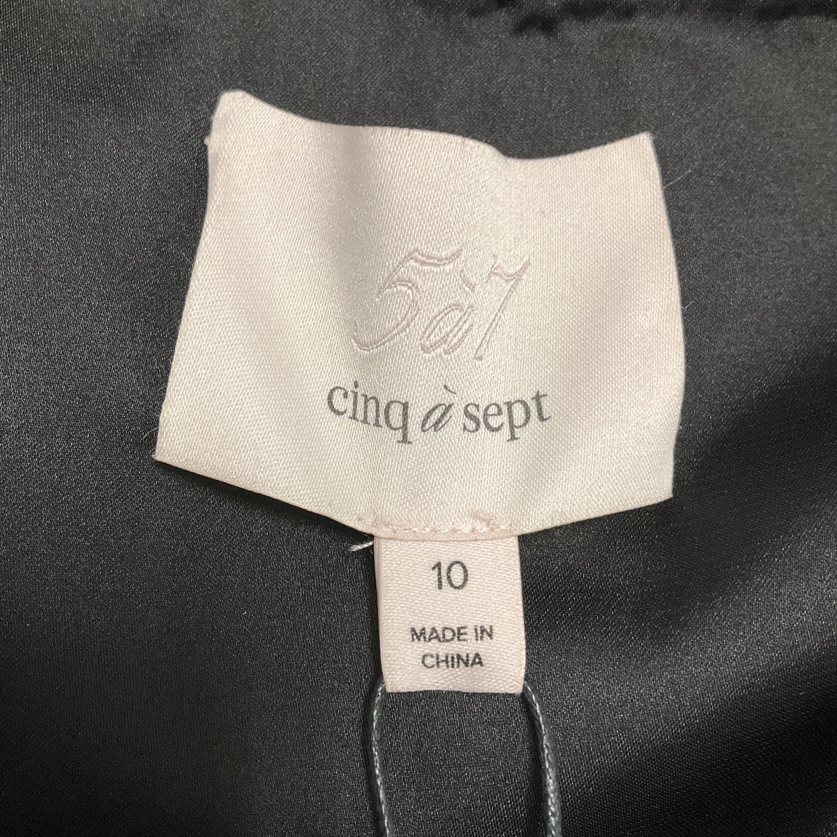 Cinq a Sept Black Sequin Randi Jacket
