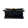 Load image into Gallery viewer, Salvatore Ferragamo Black Gancini Quilted Leather Crossbody Bag with Gold Hardware
