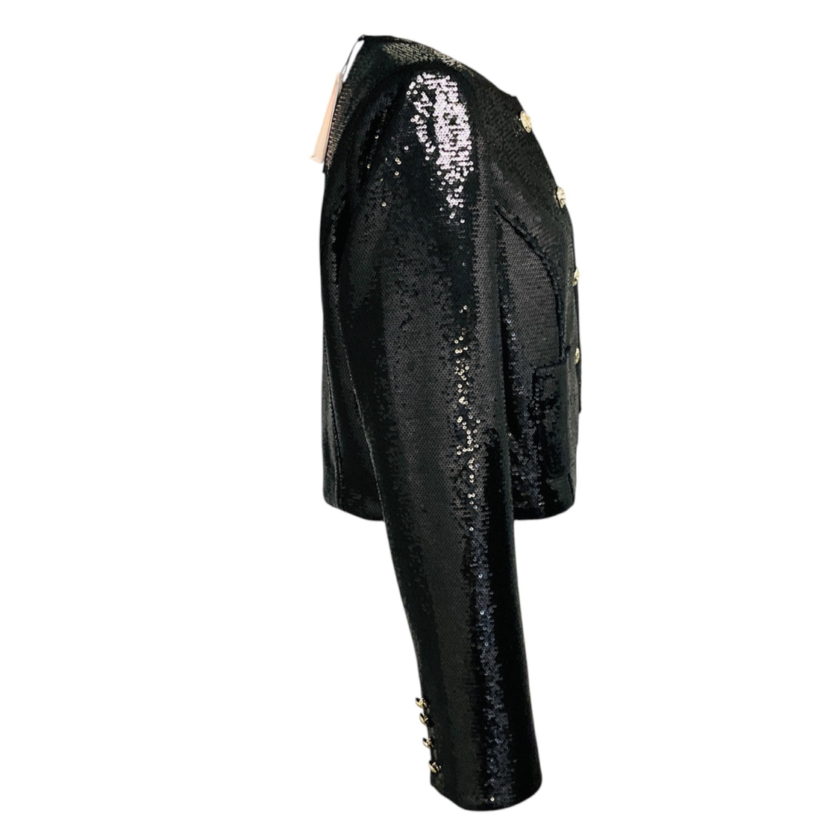 Cinq a Sept Black Sequin Randi Jacket