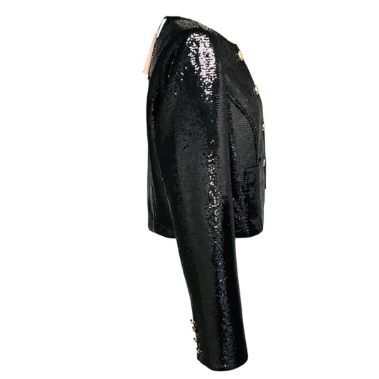 Cinq a Sept Black Sequin Randi Jacket