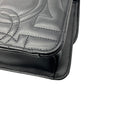 Load image into Gallery viewer, Salvatore Ferragamo Black Gancini Quilted Leather Crossbody Bag with Gold Hardware
