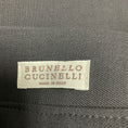 Load image into Gallery viewer, Brunello Cucinelli Dark Grey Wool and Viscose Midi Skirt
