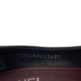 Load image into Gallery viewer, Chanel RARE Black / Silver Disco Mirror Satin Heels with Ankle Strap
